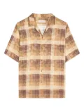 DRIES VAN NOTEN plaid shirt - Yellow