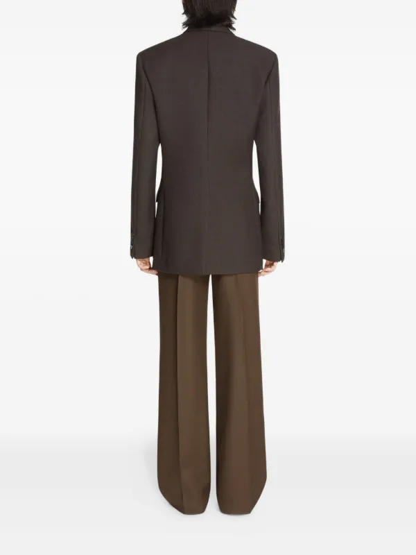 DRIES VAN NOTEN ダブルジャケット | ブラウン | FARFETCH JP