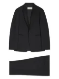 DRIES VAN NOTEN shawl-lapel tuxedo suit - Black