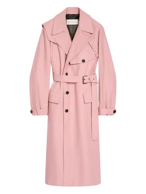 DRIES VAN NOTEN cotton trench coat
