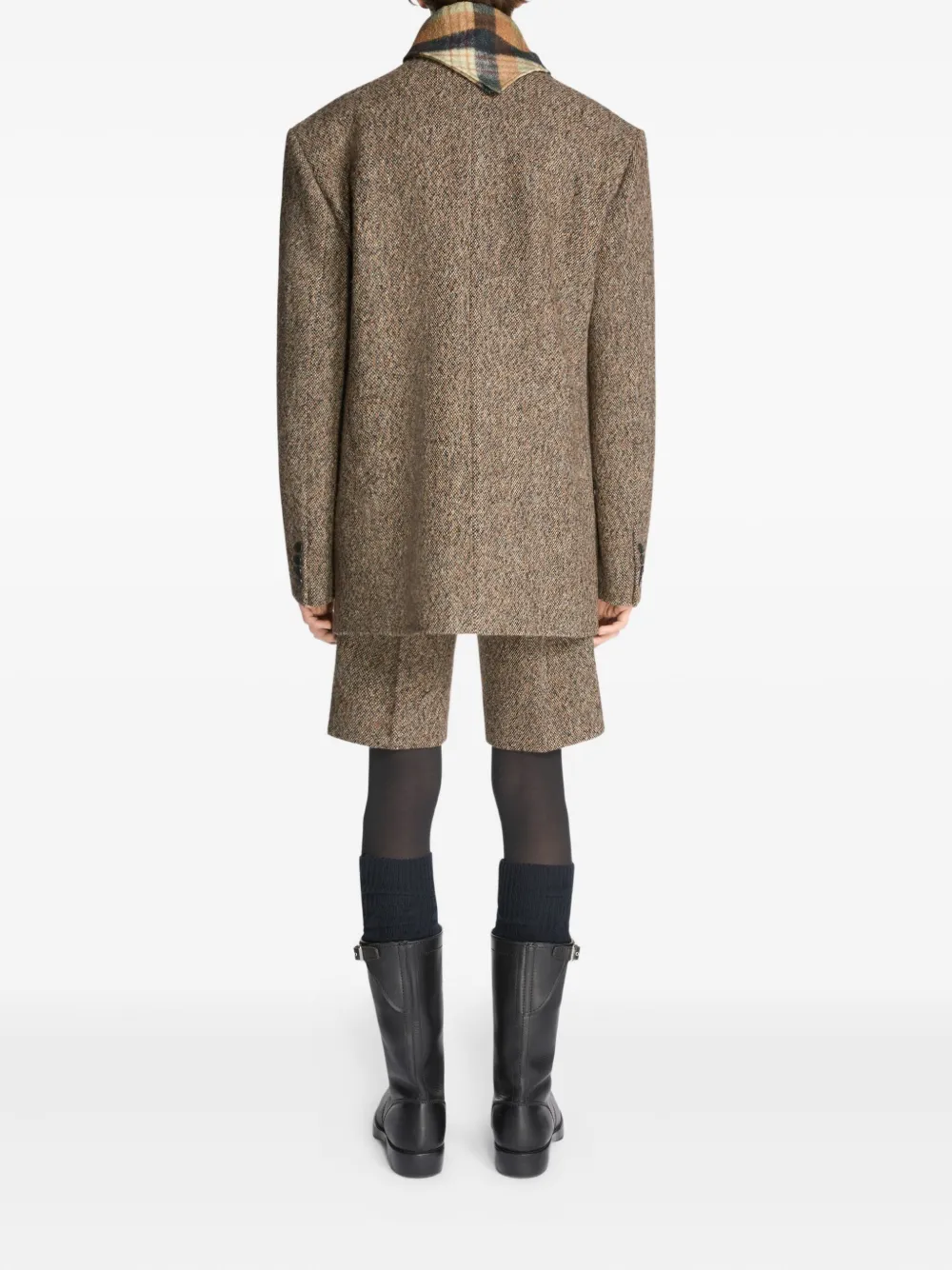 DRIES VAN NOTEN Blazer met dubbele rij knopen Bruin