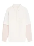 DRIES VAN NOTEN denim shirt - White