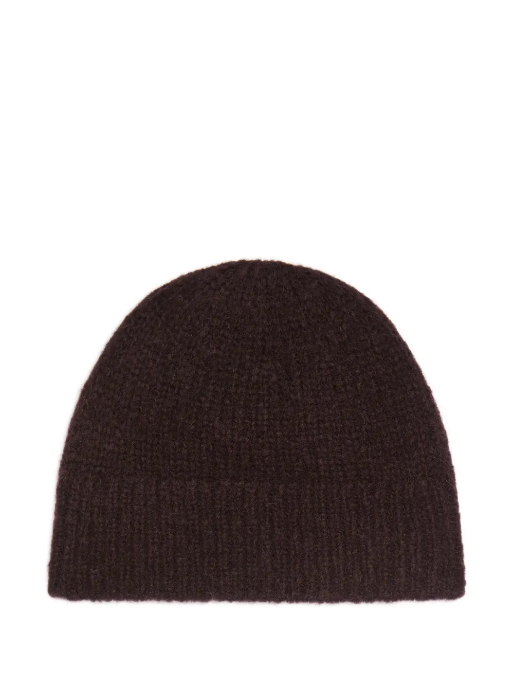 DRIES VAN NOTEN ribbed beanie | Brown | Image 1