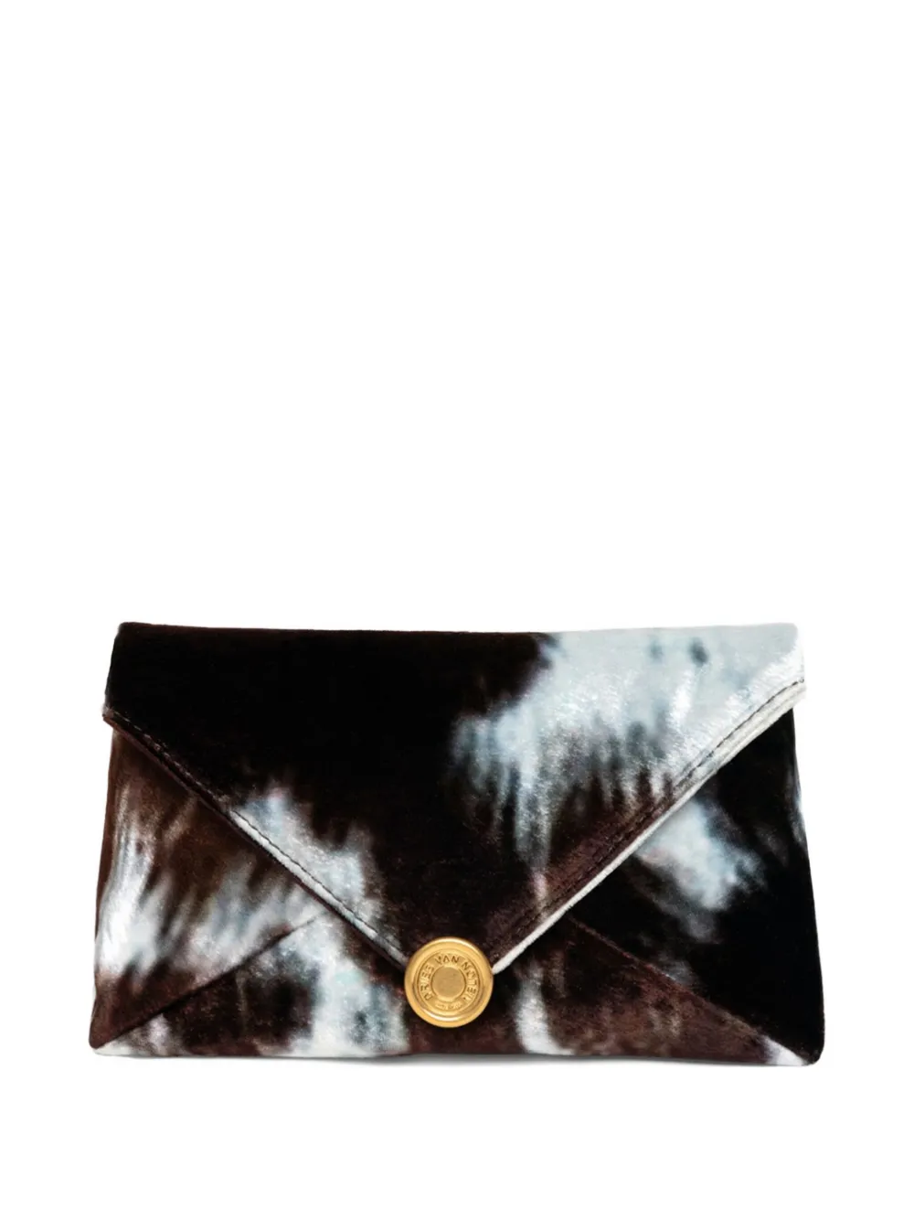 DRIES VAN NOTEN printed envelope mini bag | Brown | Image 1