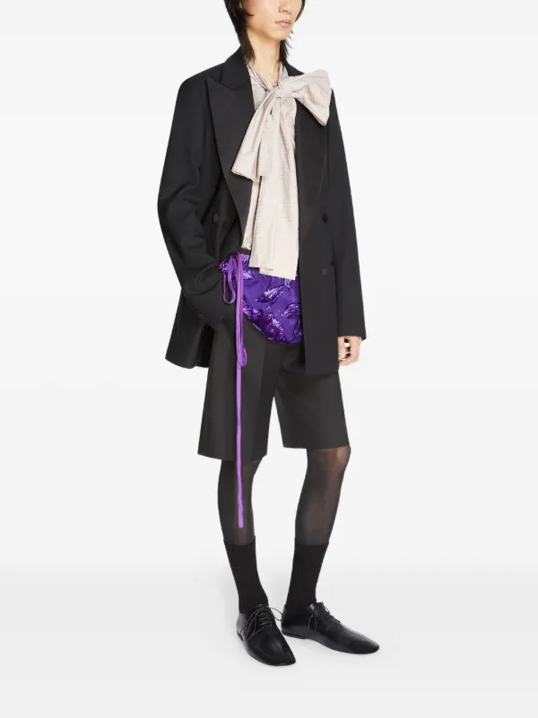 DRIES VAN NOTEN ダブルブレストジャケット ☆DRIES VAN NOTEN☆ウール・ダブルブレストブレザー (Dries Van Noten