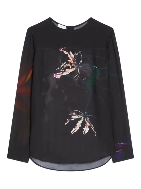 DRIES VAN NOTEN 플로럴 프린트 셔츠