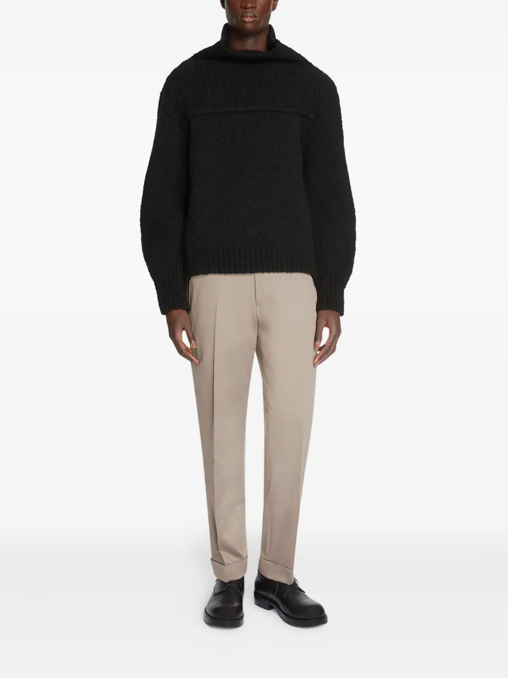 DRIES VAN NOTEN Katoenen broek - Beige