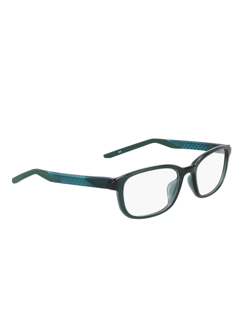 Nike Bril met rechthoekig montuur Groen