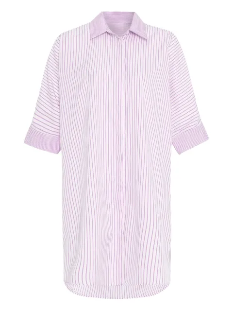 Theo By Tim Van Steenbergen striped button-fastening shirtdress