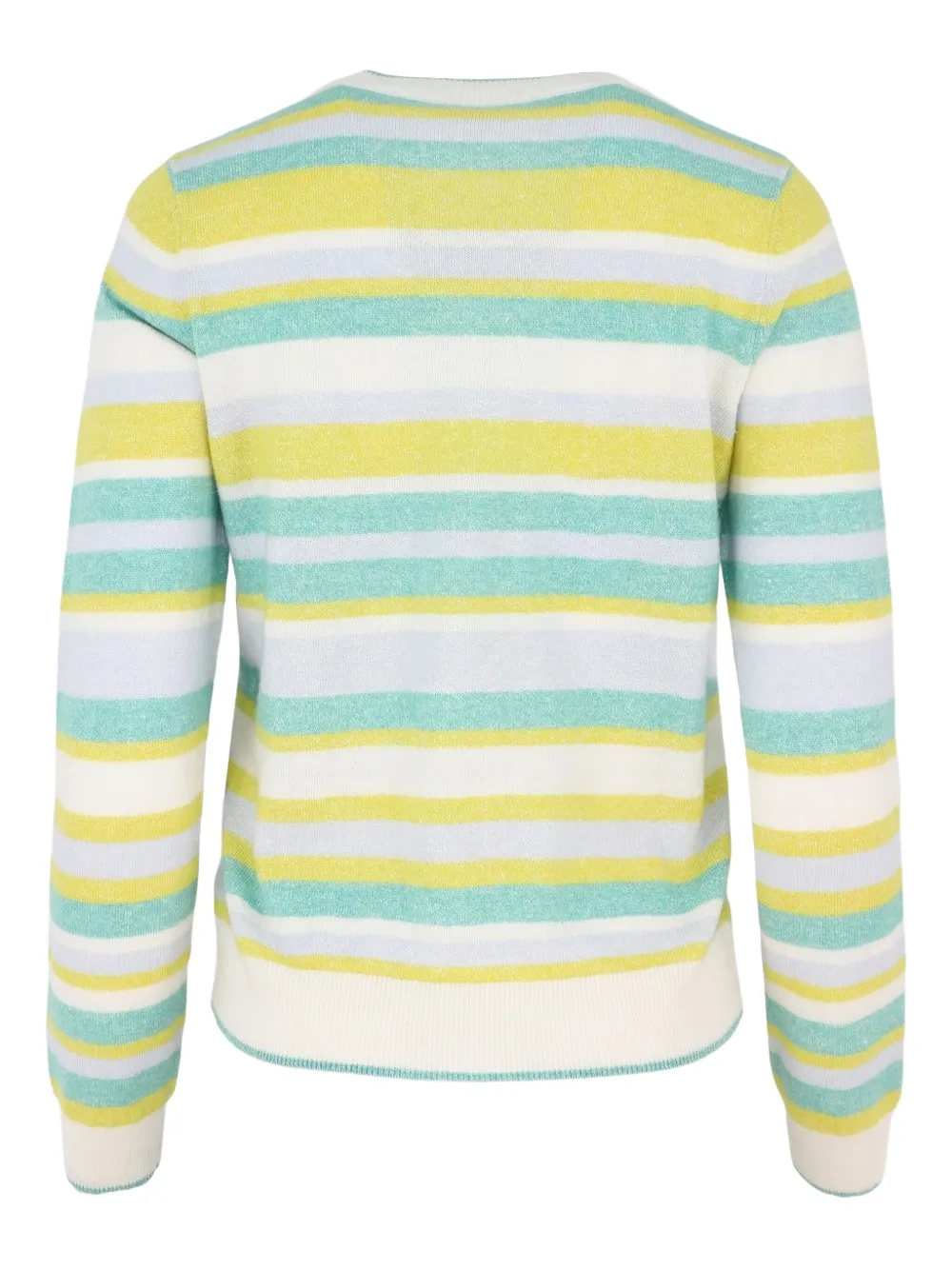 Margaret O'Leary Inc striped crew-neck sweater | Knitted Sweaters | Image 2