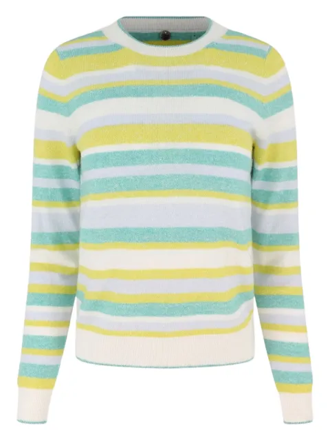 Margaret O'Leary Inc striped crew-neck sweater