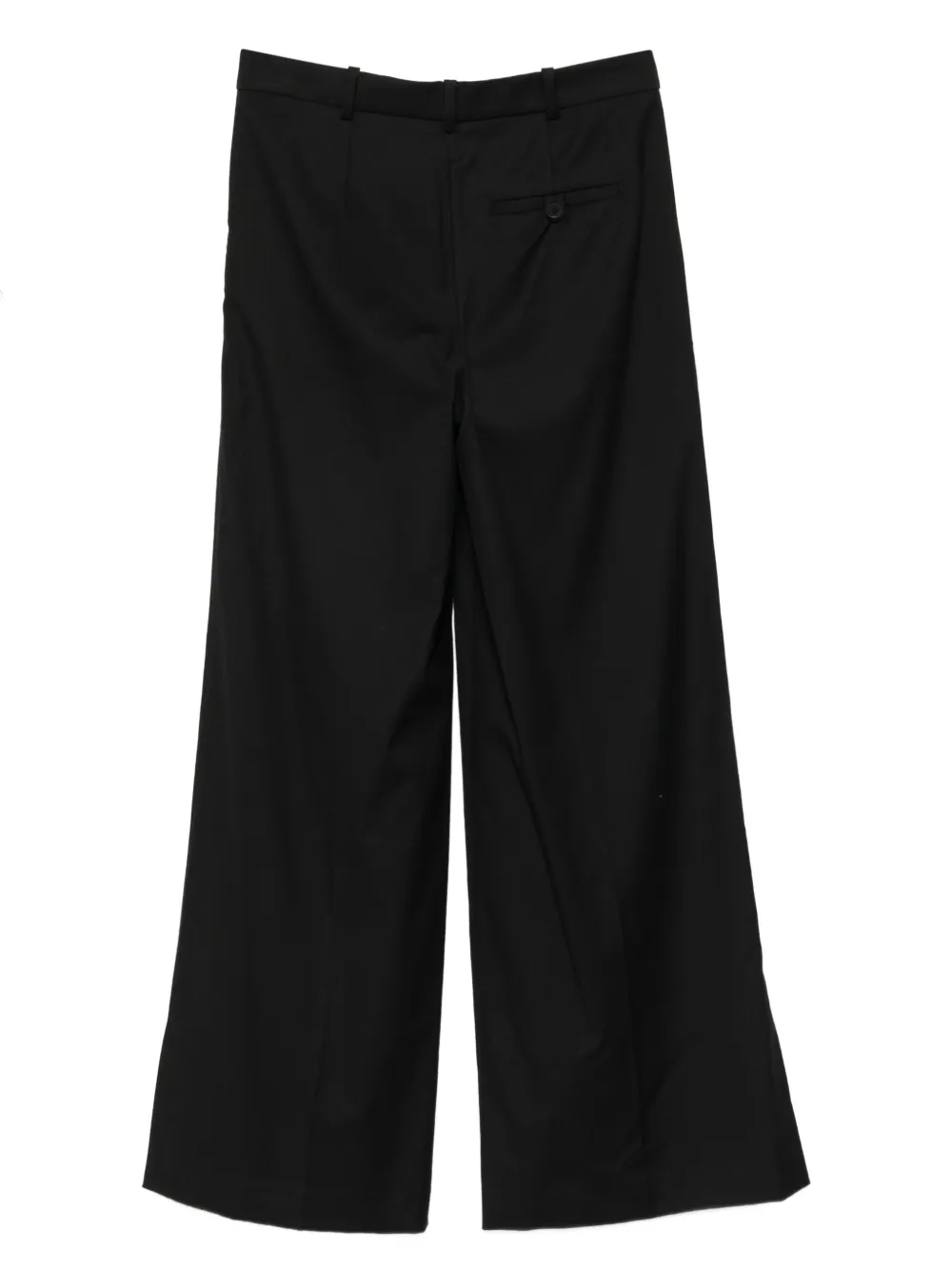 The Garment Broek met riemlussen Zwart