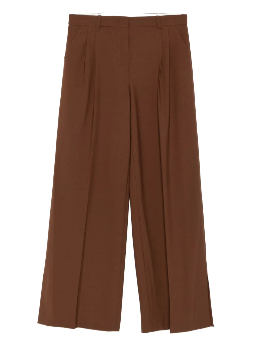 The Garment Broek met geplooid detail Bruin