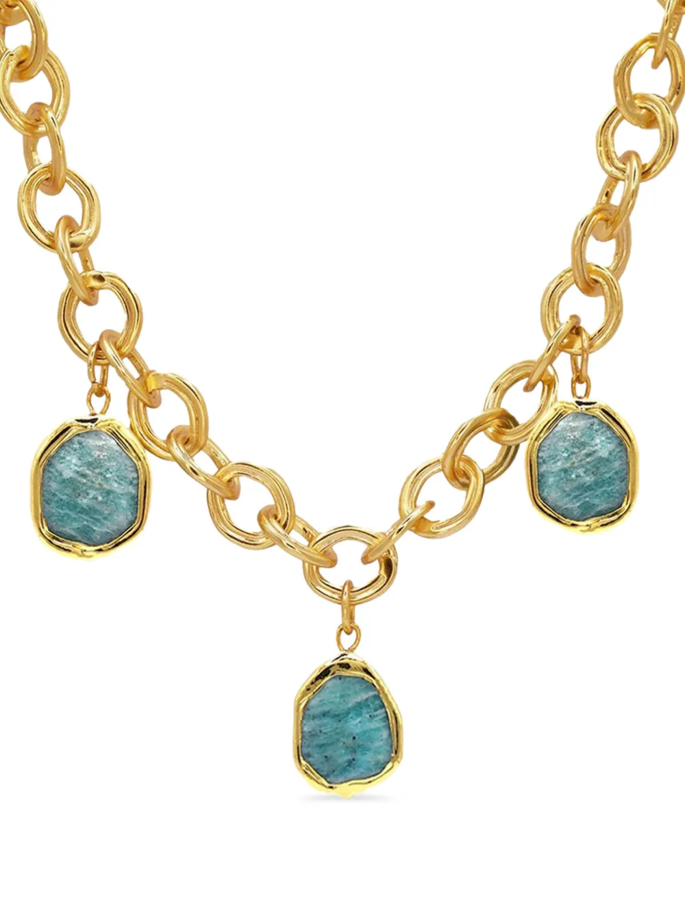 Karine Sultan Amazonite Trio necklace | Image 2