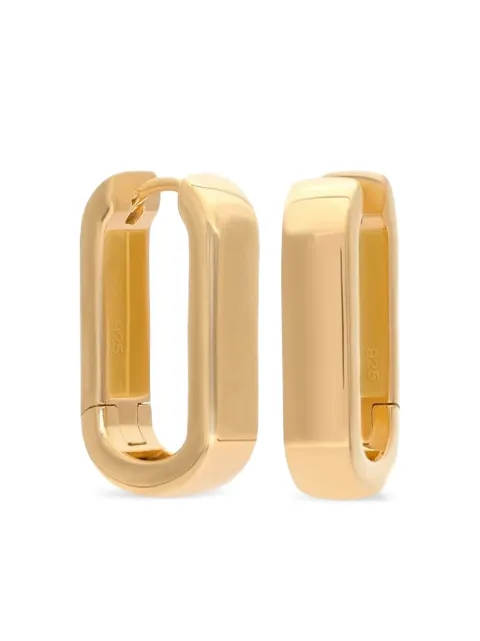 Preeti Sandhu chunky hoop earrings