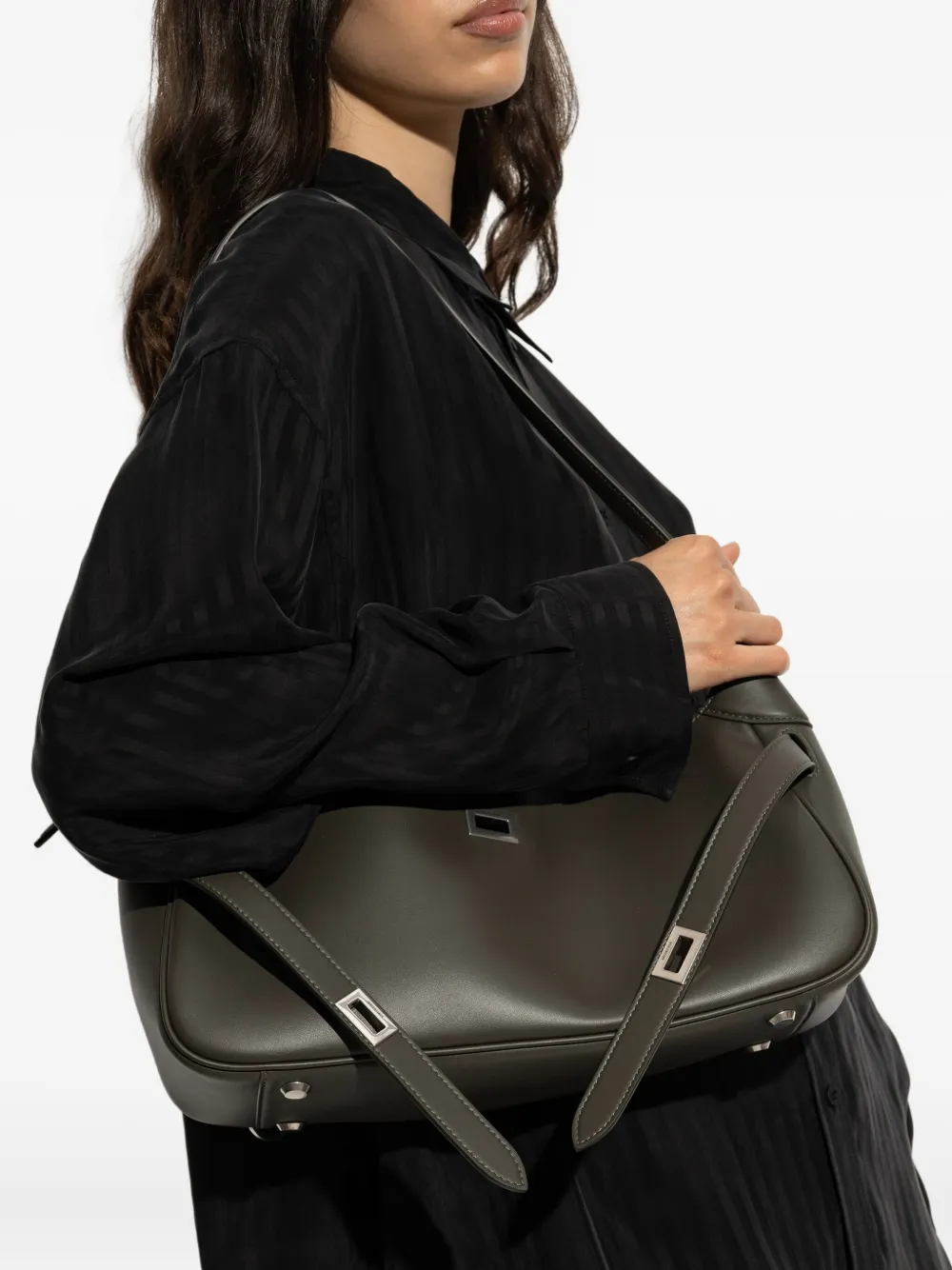 Balenciaga Schoudertas met verstelbare band Zwart