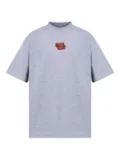 Balenciaga Taped logo-print cotton t-shirt - Grey