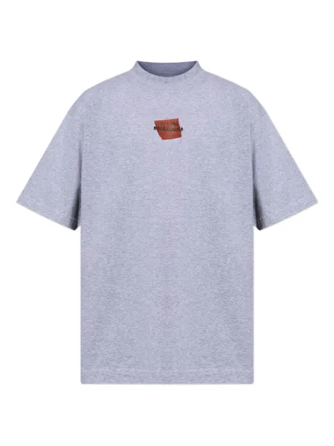 Balenciaga Taped logo-print cotton t-shirt