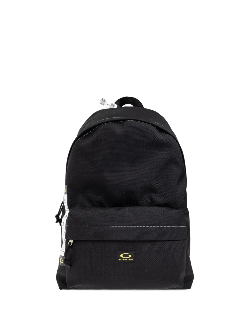Balenciaga Rugzak met logoplakkaat Zwart