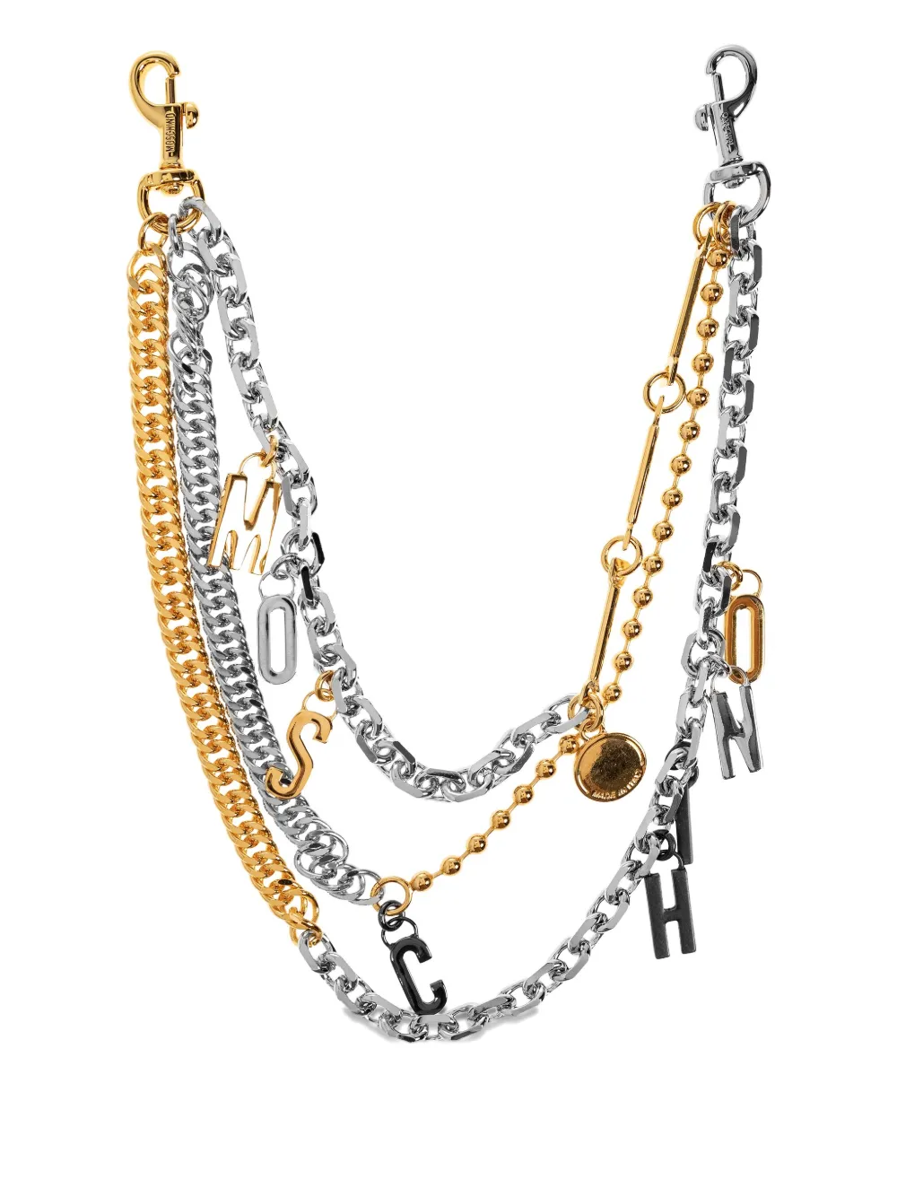 Moschino pendant-embellished chain-link | Gold | Image 1