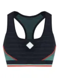 Casablanca racerback sports bra - Black