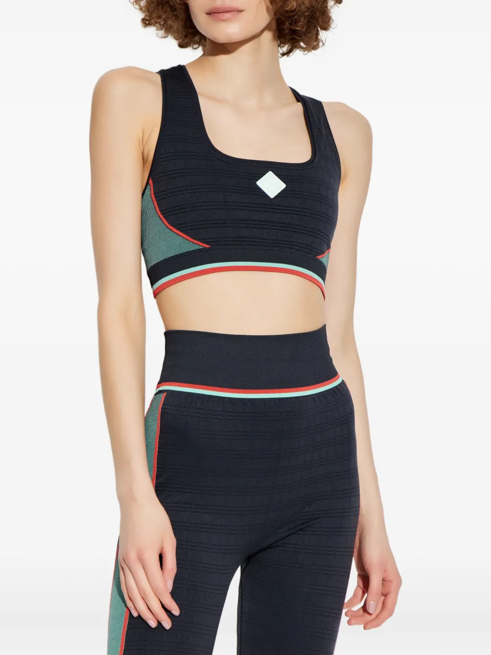 Casablanca Sport-bh met racerback Zwart