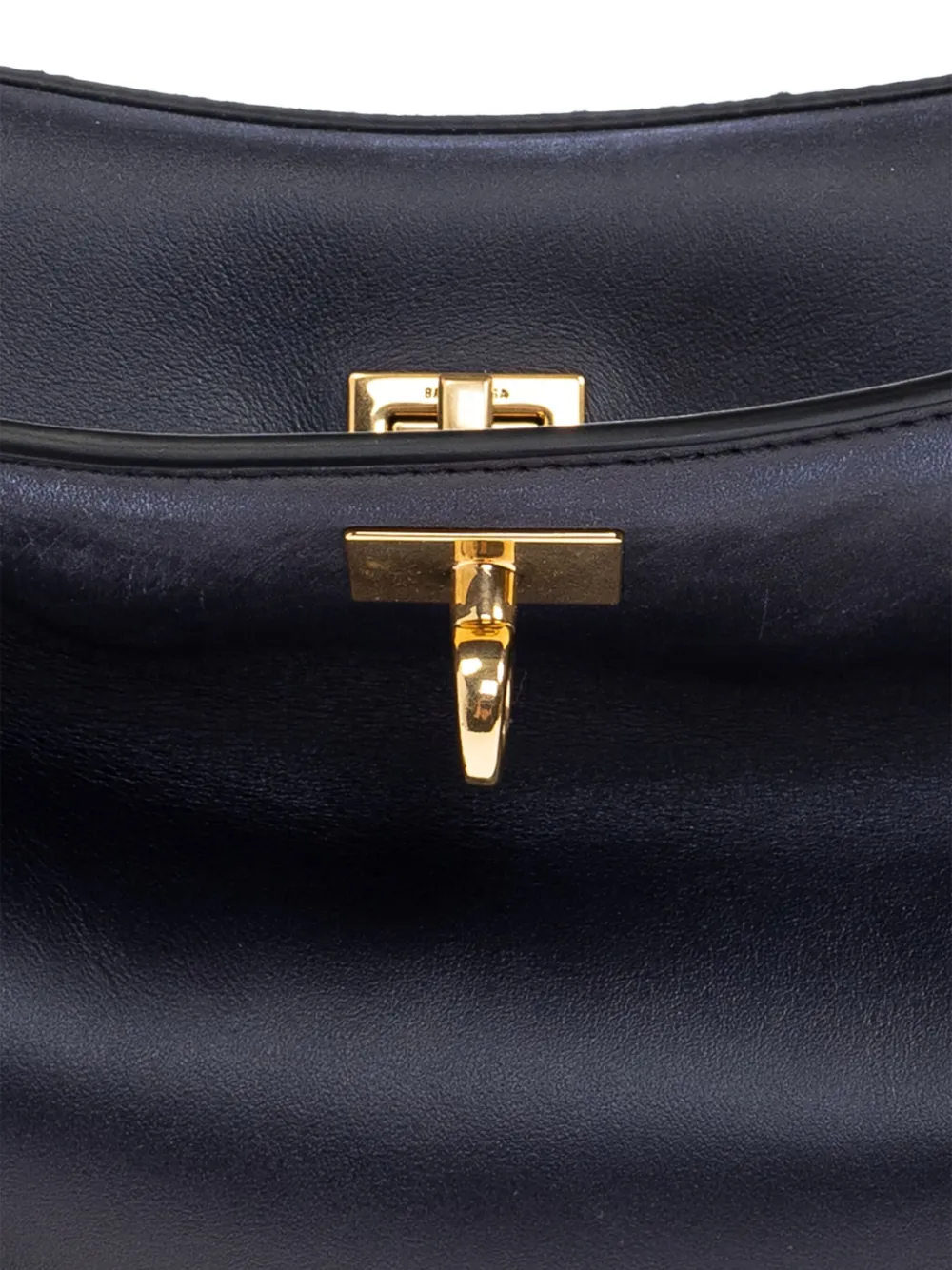 Balenciaga Tas met gesp en handvat Blauw