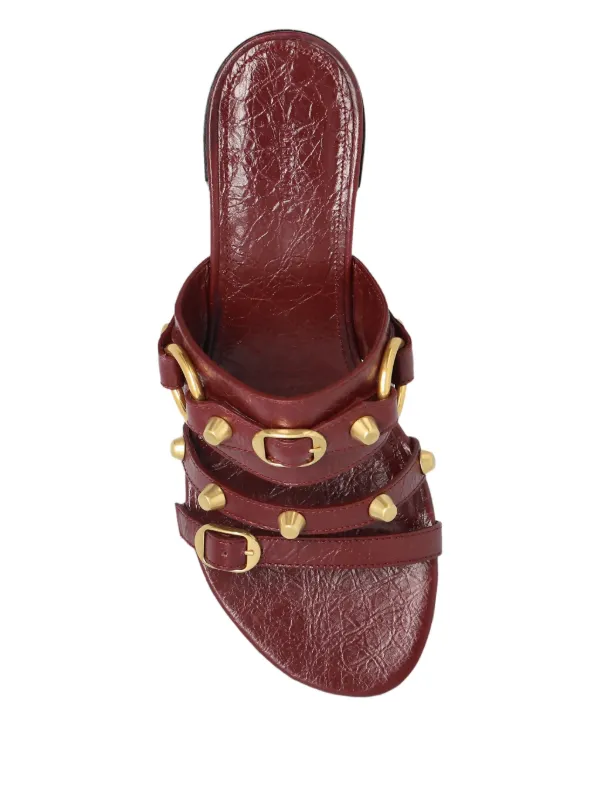 BALENCIAGA 赤 サンダル BALENCIAGA（バレンシアガ）サンダル 赤 サイズ:26.5cm メンズ