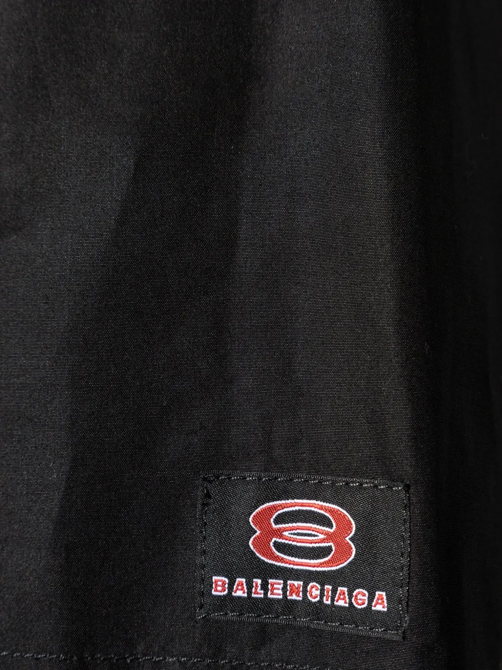 Balenciaga short-sleeve button-fastening shirt Zwart