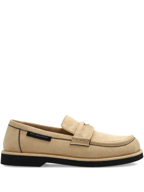 Stella McCartney Ryder penny-strap suede loafers