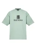 Balenciaga Nano BB logo-print T-shirt - Green
