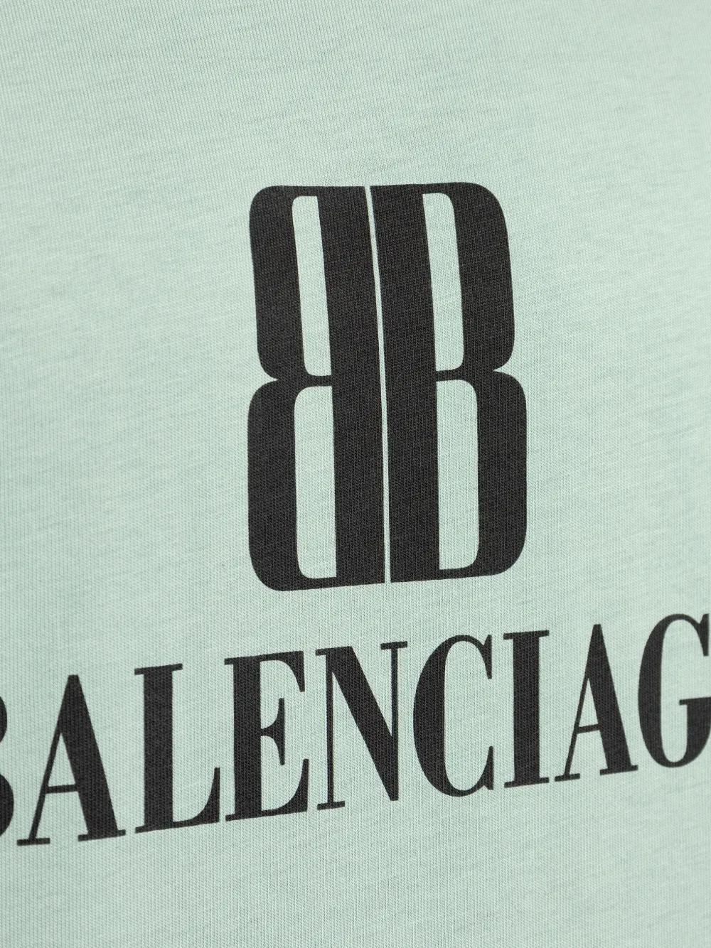 Balenciaga Nano BB logo-print T-shirt Groen