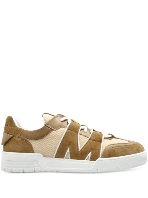 Moschino logo-debossed mesh sneakers