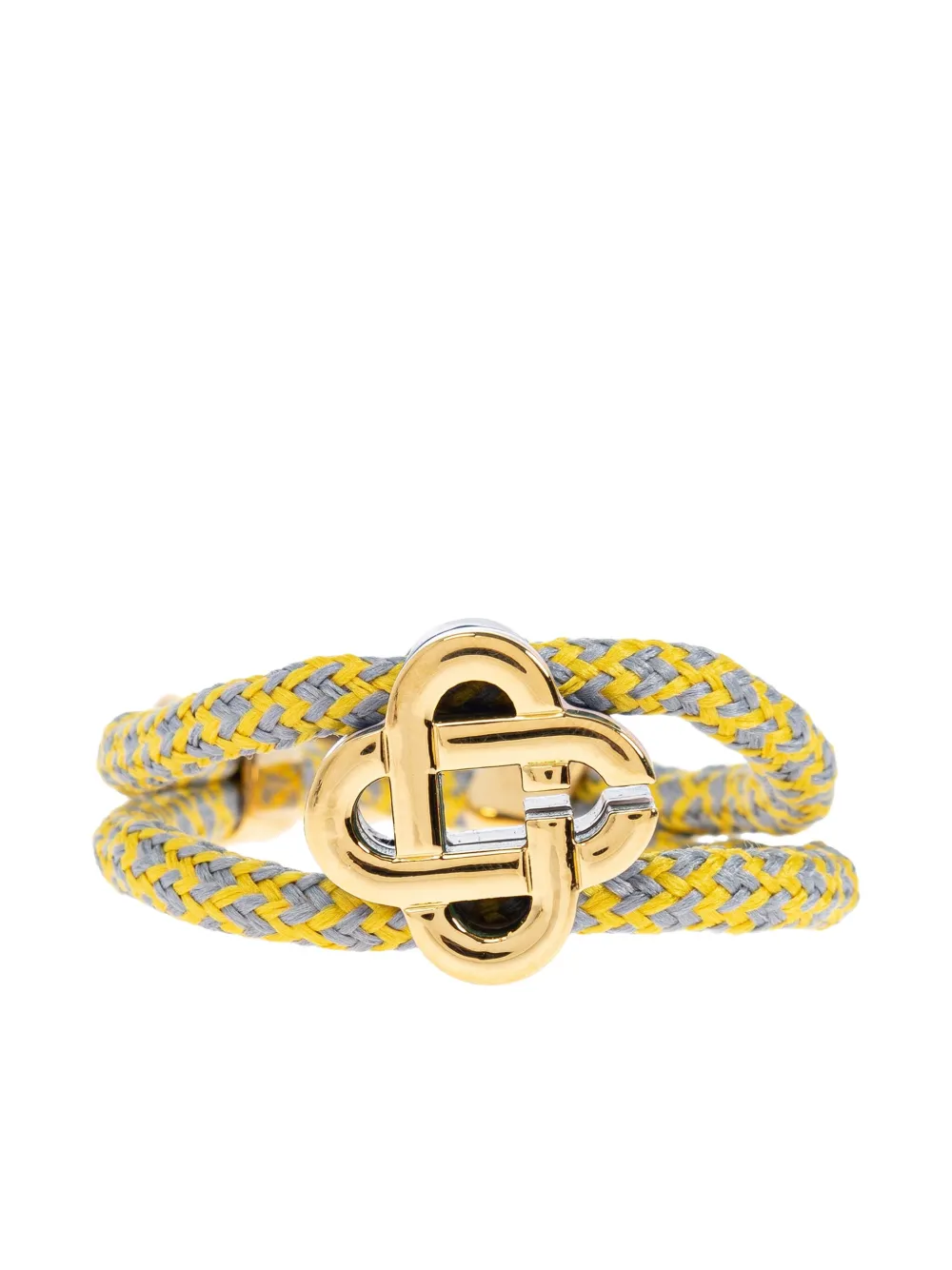 Casablanca logo-plaque bracelet | Gold | Image 1