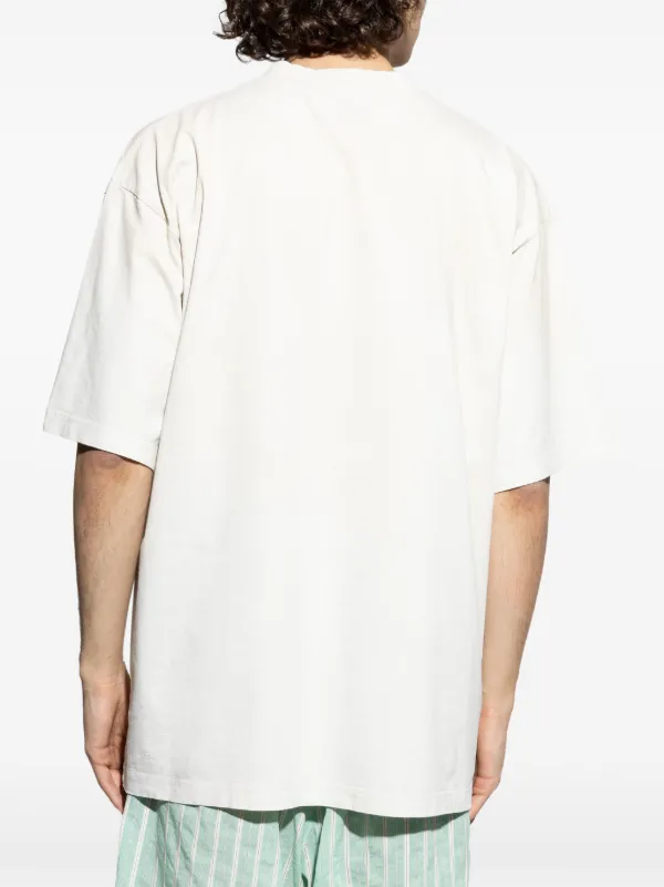 Balenciaga City Of Angels graphic-print T-shirt | White Balenciaga City Of Angels graphic-print T-shirt | White
