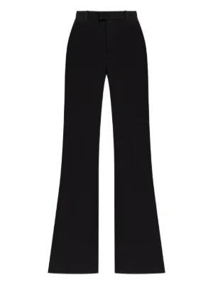 BALENCIAGA 黒 フレアスラックス Balenciaga フレアパンツ | ブラック | FARFETCH JP