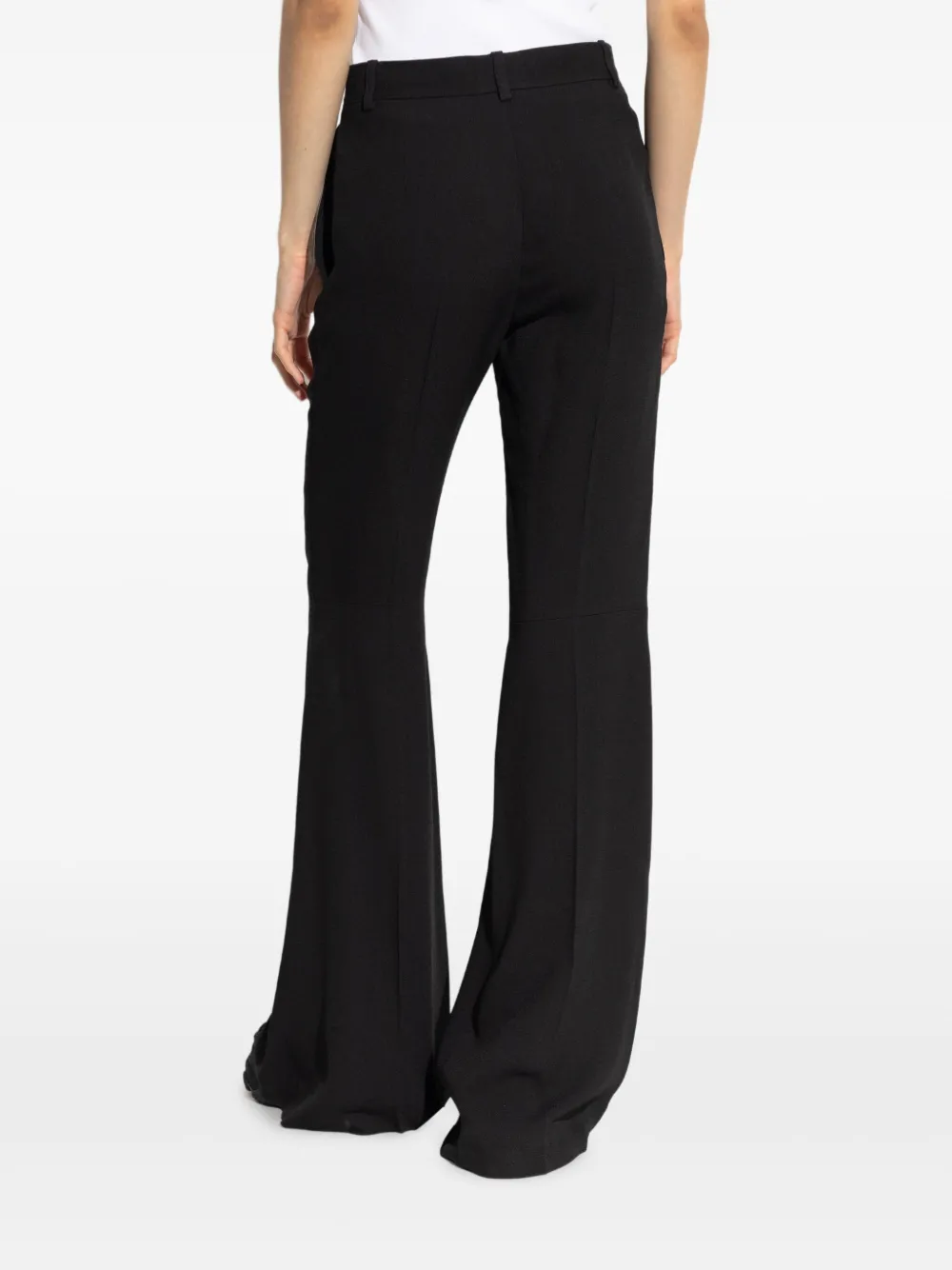 Balenciaga Flared broek Zwart