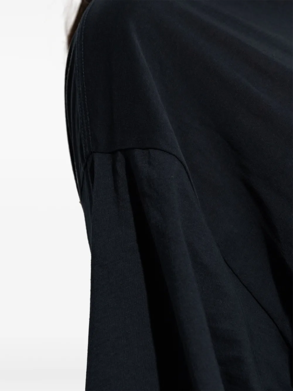 Balenciaga Maxi-jurk met korte mouwen Zwart