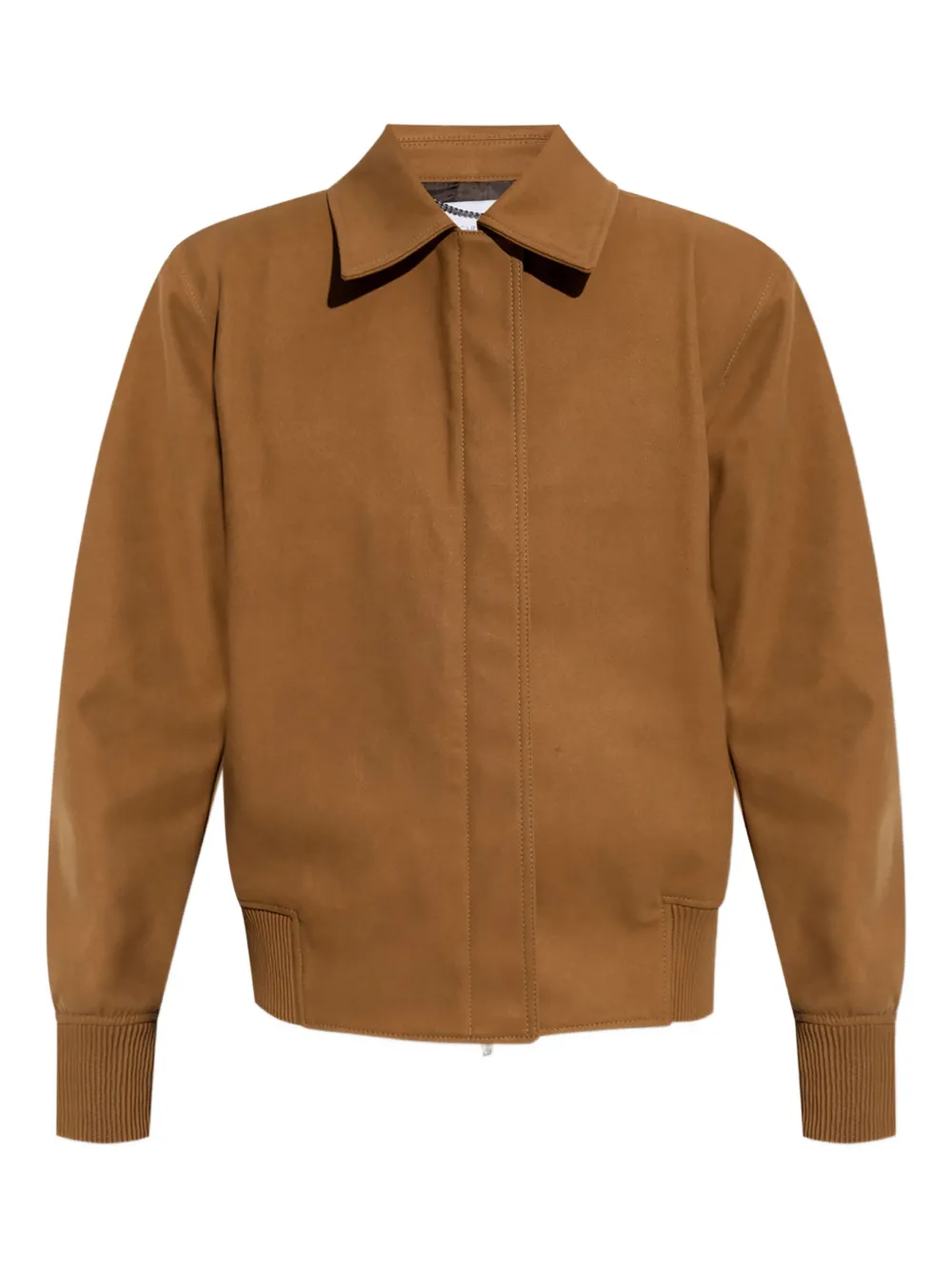 Stella Mccartney Collared Ribbed-trim Jacket