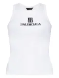 Balenciaga Nano BB tank top - White