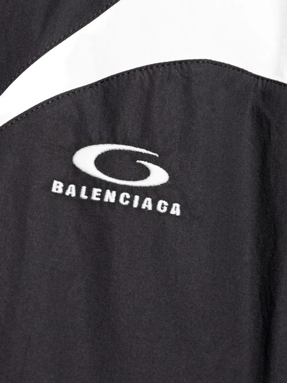 Balenciaga Loop Sports Icon jack met grafische print Zwart