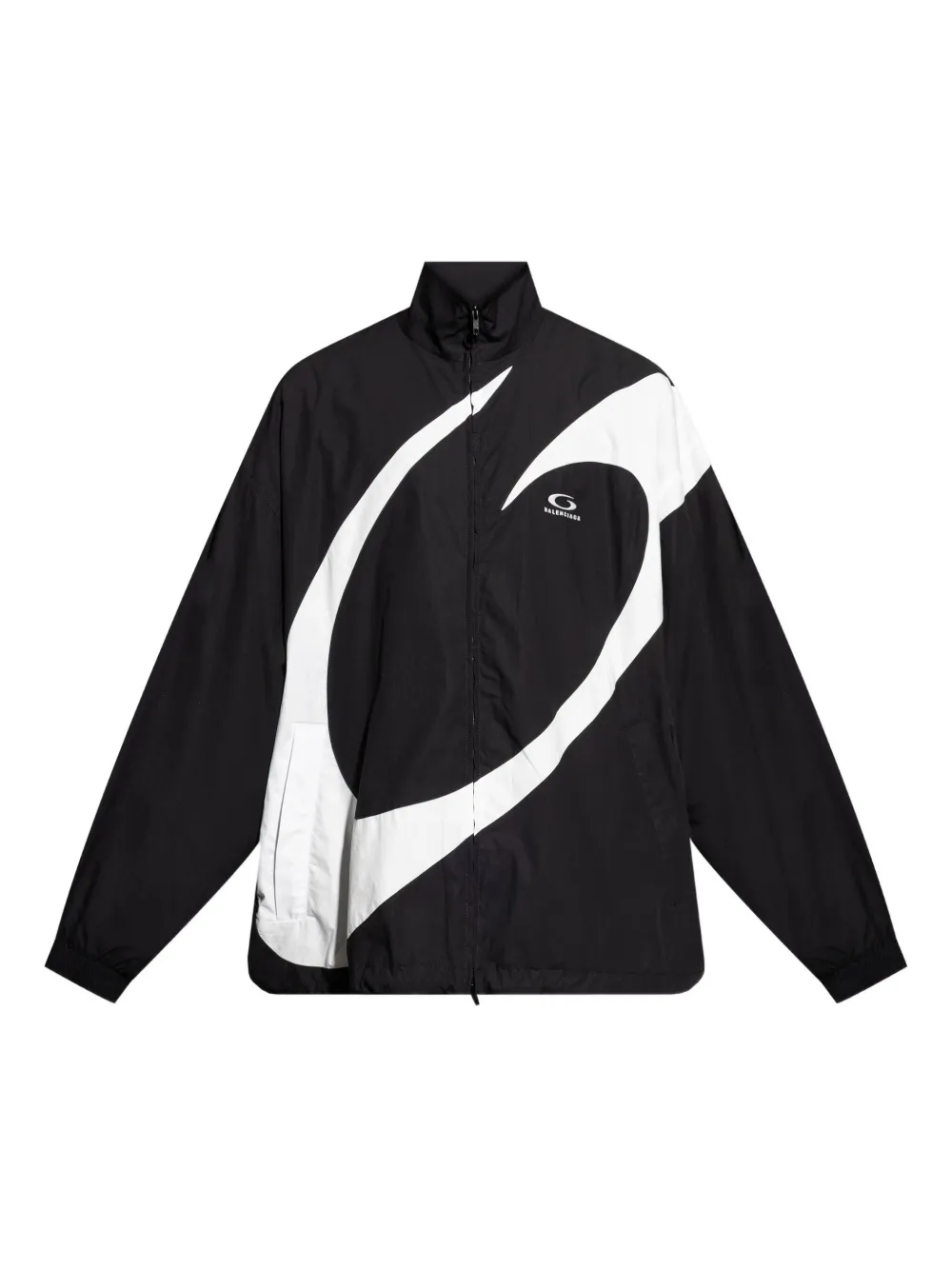 Balenciaga Giacca Loop Sports Icon con stampa grafica - Nero
