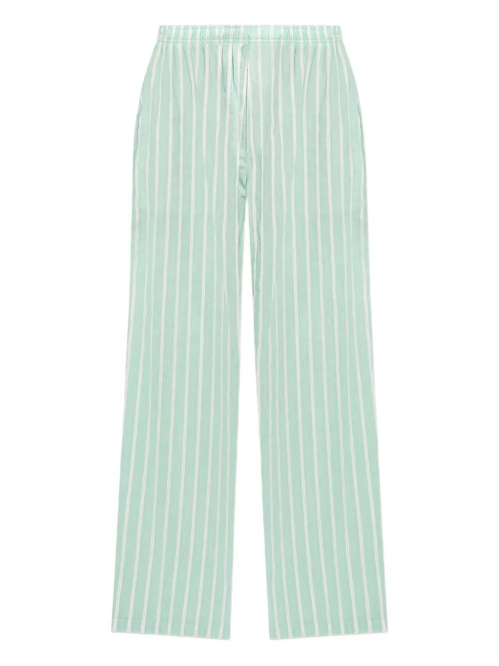 Balenciaga Gestreepte broek Groen