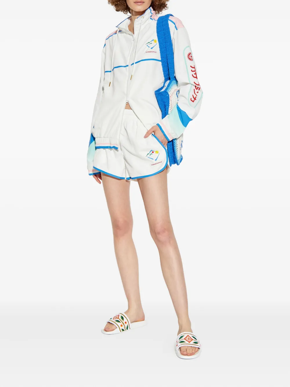 Casablanca Casa Sportif windbreaker shorts | Short & Mini Shorts | Image 2