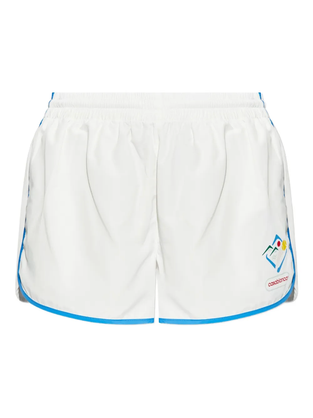 Casablanca Casa Sportif windbreaker shorts | White | Image 1