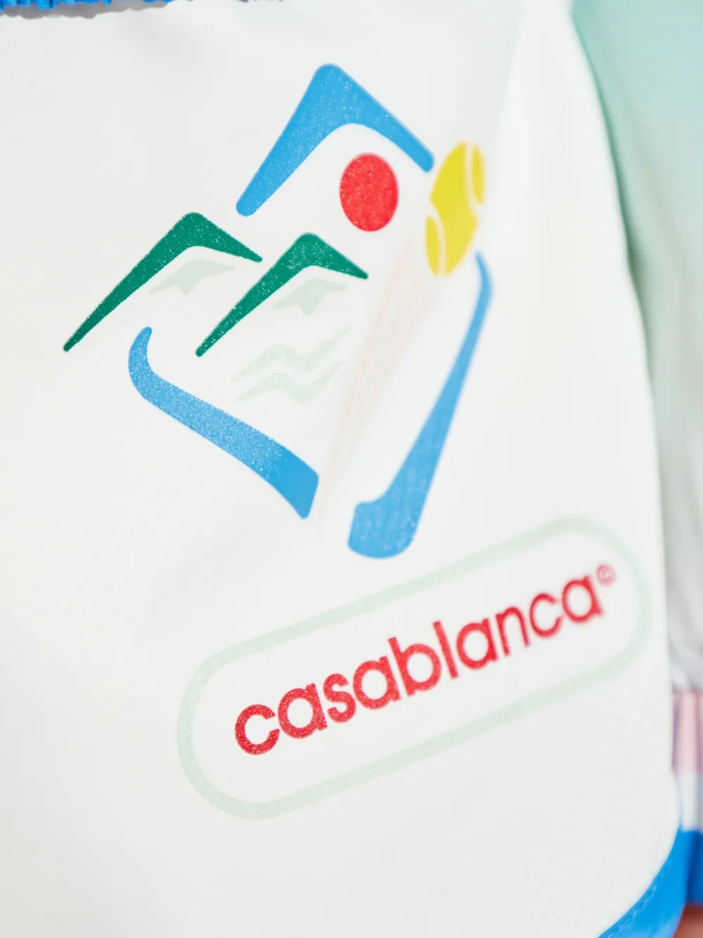 Casablanca Casa Sport windbreaker shorts Wit