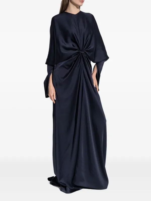 Stella McCartneyドレス Stella McCartney ツイストディテール ドレス | ブルー
