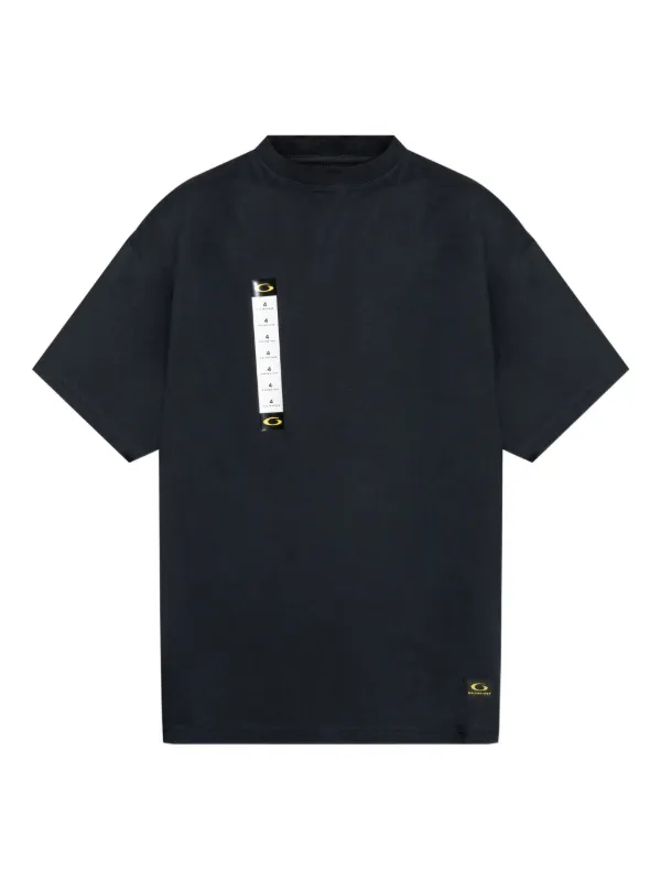 Balenciaga Crew-neck T-shirt in Black