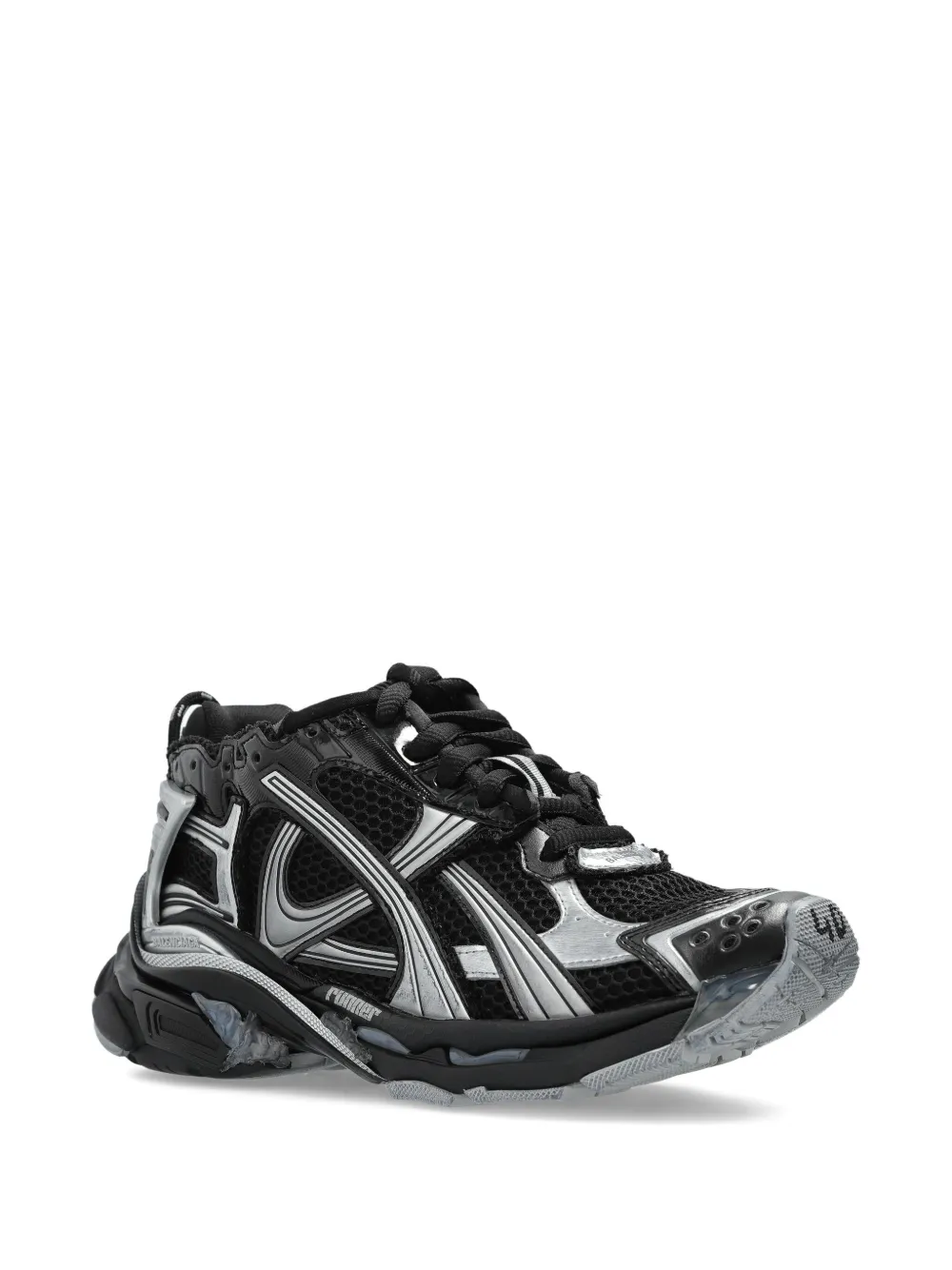 Balenciaga panelled sneakers Black