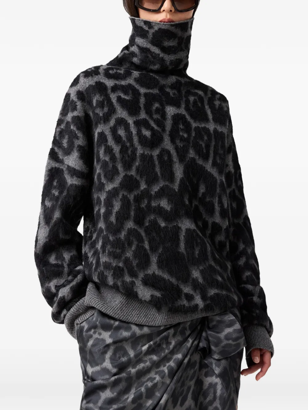 Stella McCartney Coltrui met luipaardprint Grijs